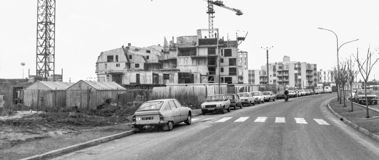 Photographie ancienne, janvier 1982. 6 Fi 1761 / Service bâtiment ville de Nevers.