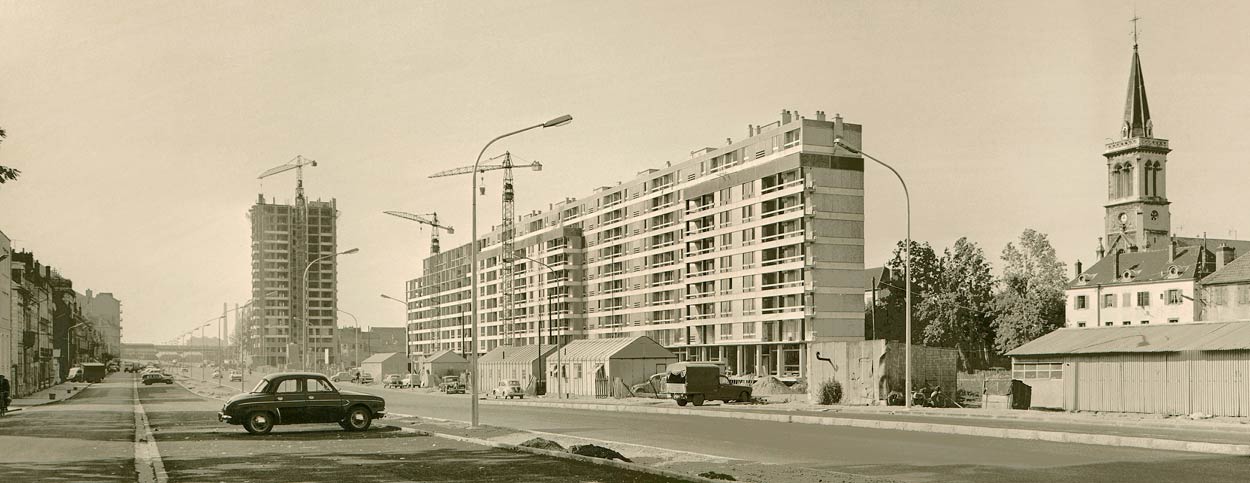 Photographie ancienne, août 1963. Fonds Gros, © musée Nicéphore Niépce, Ville de Chalon-sur-Saône.