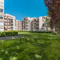 Ensemble d’immeubles du secteur urbain concerté, quartier Saint-Jacques à Beaune (Côte-d'Or).