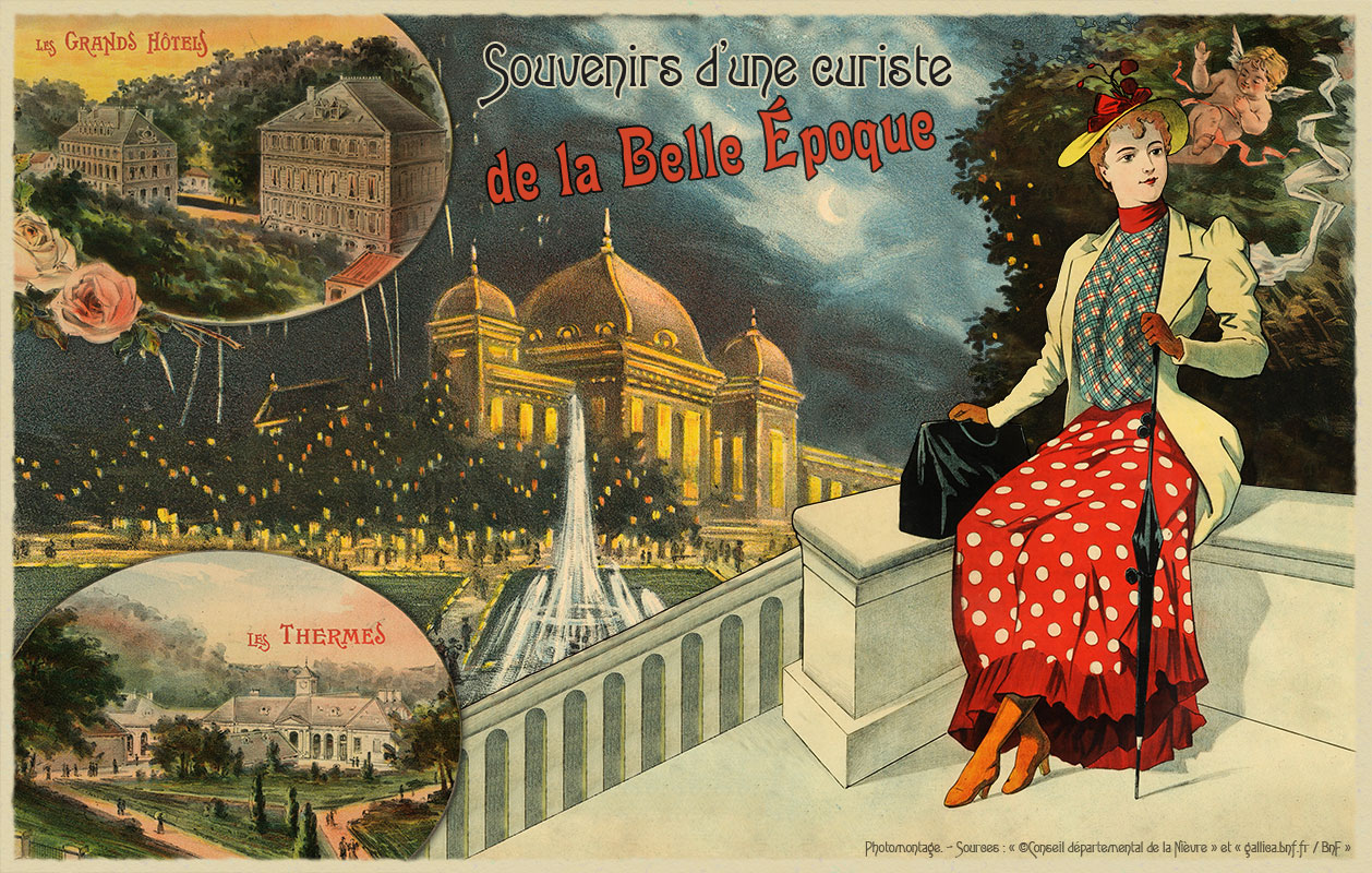 Carte postale : souvenirs d’une curiste de la Belle Époque